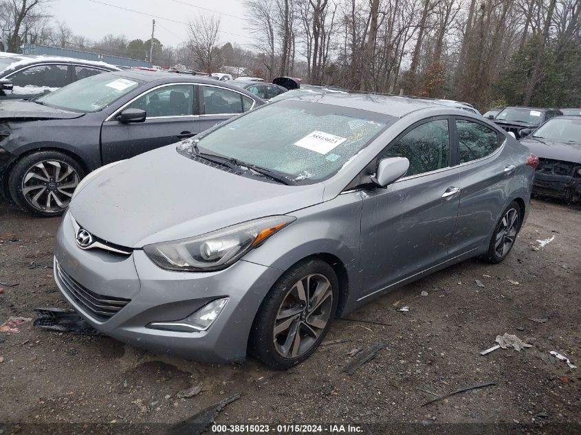 2015 Hyundai Elantra Limited (Ulsan Plant) VIN: KMHDH4AE0FU415702 Lot: 38515023