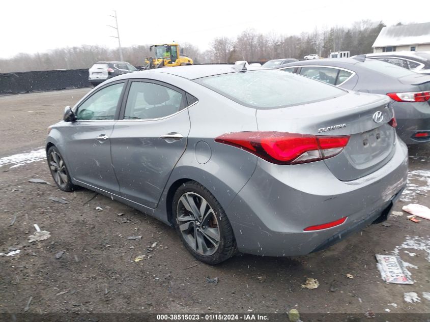 2015 Hyundai Elantra Limited (Ulsan Plant) VIN: KMHDH4AE0FU415702 Lot: 38515023