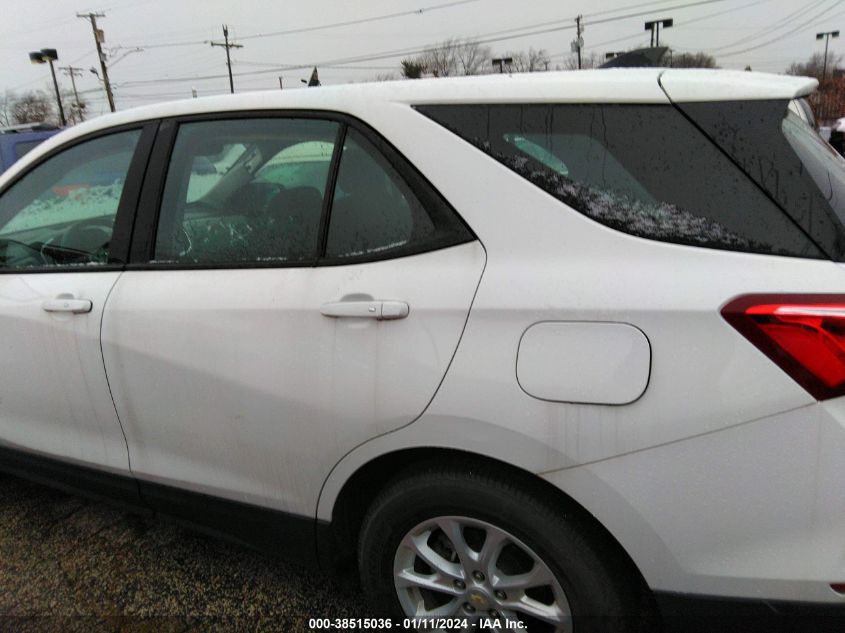 2018 Chevrolet Equinox VIN: 3GNAXHEV1JS635698 Lot: 40563162