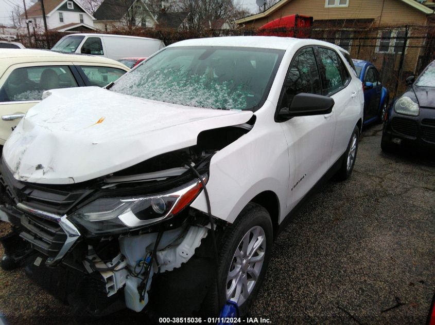 2018 Chevrolet Equinox VIN: 3GNAXHEV1JS635698 Lot: 40563162