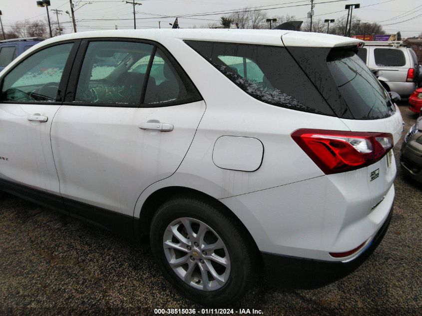 2018 Chevrolet Equinox VIN: 3GNAXHEV1JS635698 Lot: 40563162