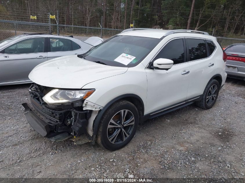 2018 Nissan Rogue Sl VIN: 5N1AT2MT9JC827597 Lot: 38515039