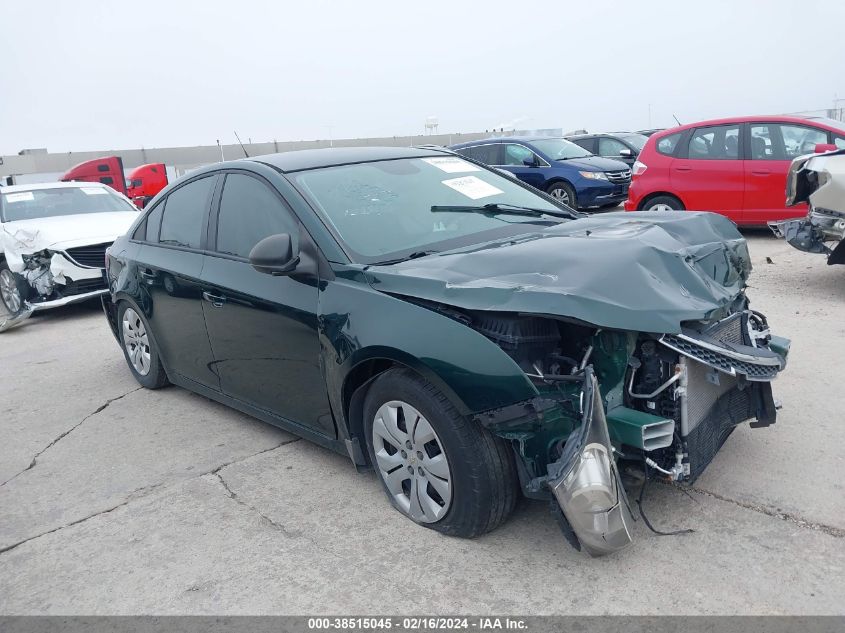 2014 Chevrolet Cruze Ls Auto VIN: 1G1PA5SH3E7125416 Lot: 38515045