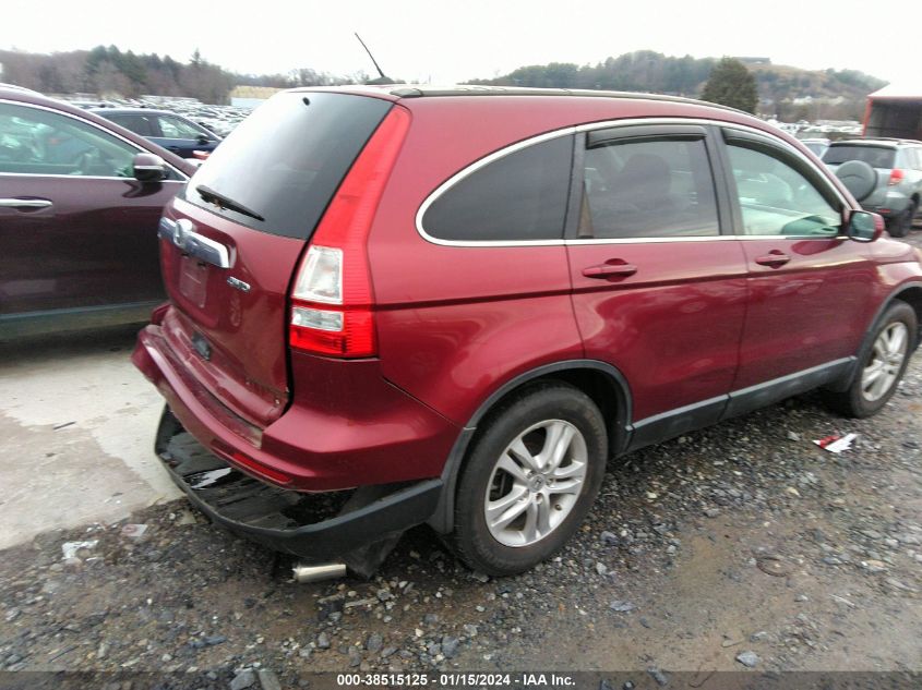 2010 Honda Cr-V Ex-L VIN: 5J6RE4H71AL014548 Lot: 38515125