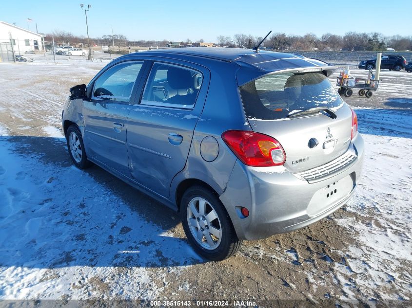 ML32A4HJ8FH047977 2015 Mitsubishi Mirage Es