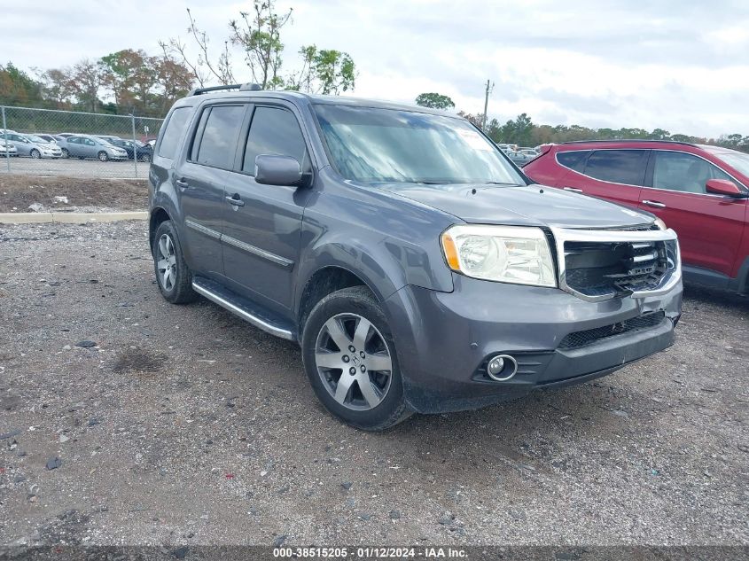 2014 Honda Pilot Touring VIN: 5FNYF3H98EB012637 Lot: 38515205