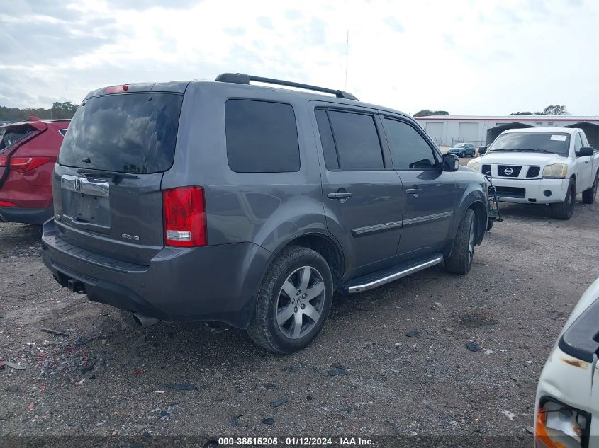 2014 Honda Pilot Touring VIN: 5FNYF3H98EB012637 Lot: 38515205