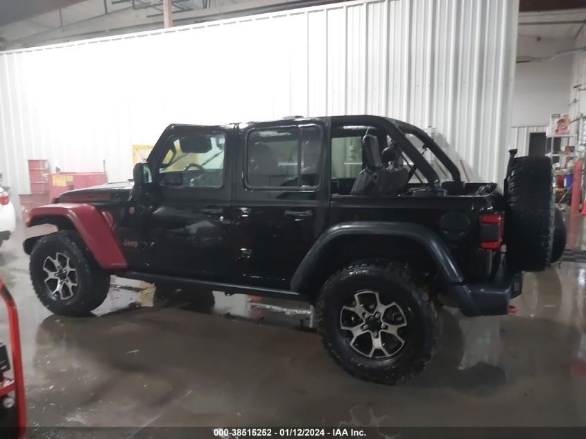 2021 Jeep Wrangler Unlimited Rubicon 4X4 VIN: 1C4HJXFG5MW528665 Lot: 38515252