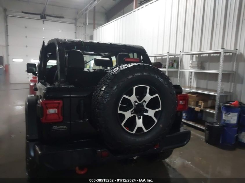 2021 Jeep Wrangler Unlimited Rubicon 4X4 VIN: 1C4HJXFG5MW528665 Lot: 38515252