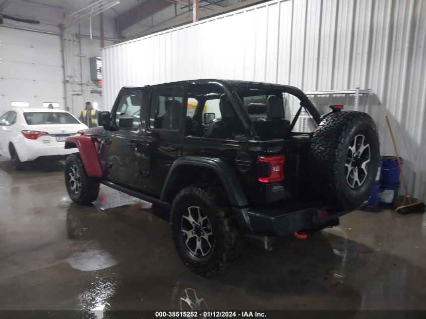 2021 Jeep Wrangler Unlimited Rubicon 4X4 VIN: 1C4HJXFG5MW528665 Lot: 38515252