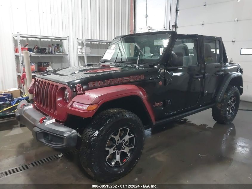 2021 Jeep Wrangler Unlimited Rubicon 4X4 VIN: 1C4HJXFG5MW528665 Lot: 38515252