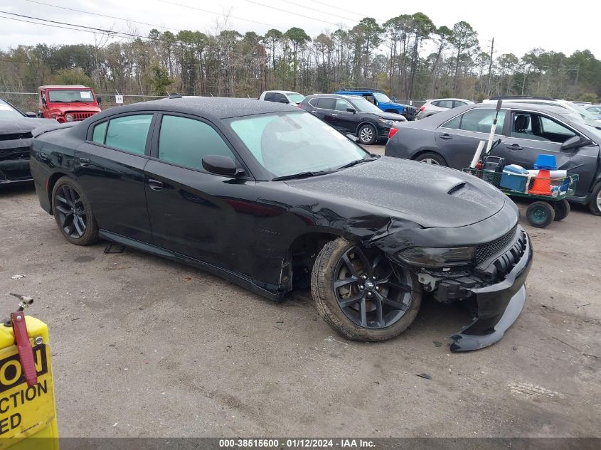 2022 Dodge Charger R/T VIN: 2C3CDXCT4NH183863 Lot: 38515600