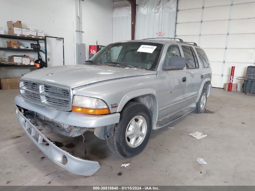 2000 Dodge Durango VIN: 1B4HR28Z8YF225859 Lot: 38515640