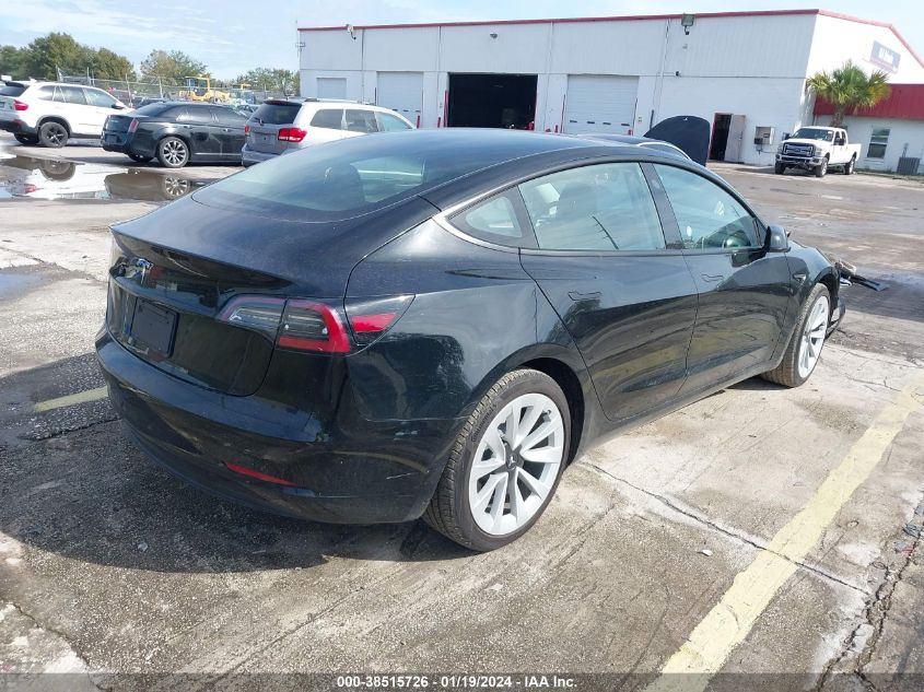 2023 Tesla Model 3 Rear-Wheel Drive VIN: 5YJ3E1EA7PF431338 Lot: 38515726