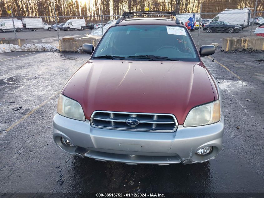 2003 Subaru Baja Sport VIN: 4S4BT62C637115249 Lot: 38515752