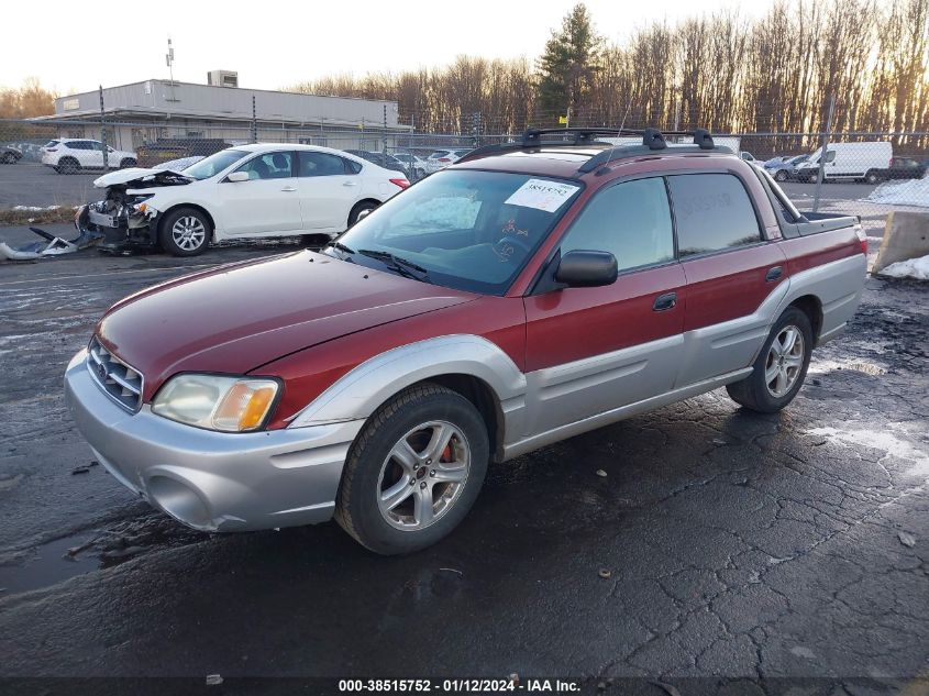 2003 Subaru Baja Sport VIN: 4S4BT62C637115249 Lot: 38515752