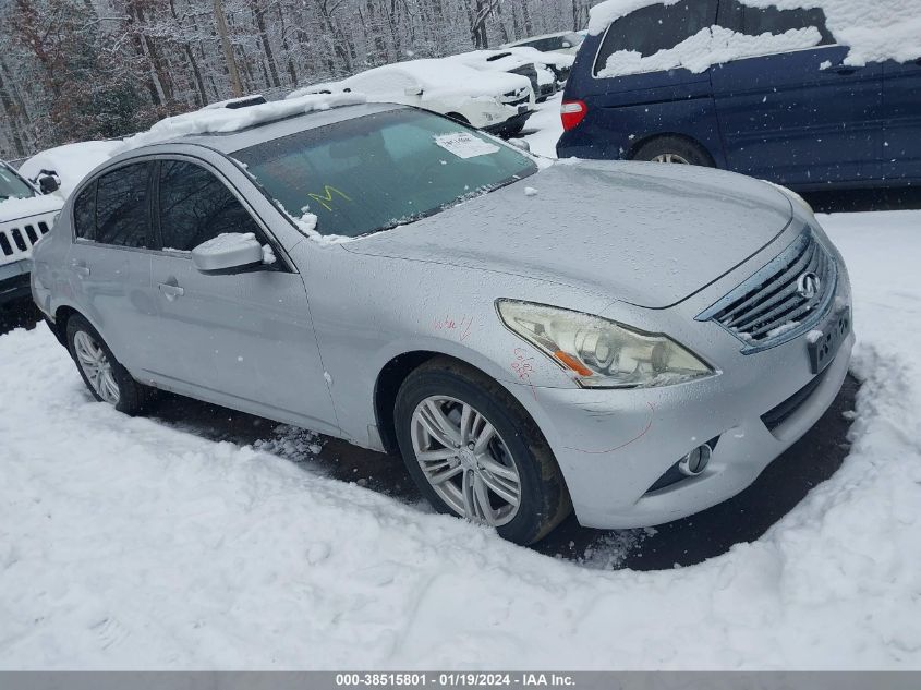 2011 Infiniti G37X VIN: JN1CV6AR5BM351368 Lot: 38515801