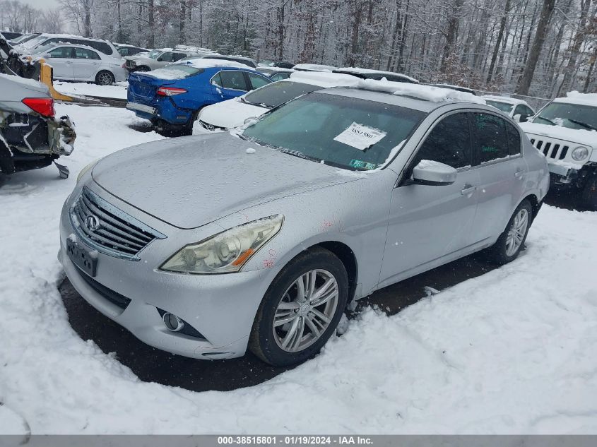 2011 Infiniti G37X VIN: JN1CV6AR5BM351368 Lot: 38515801