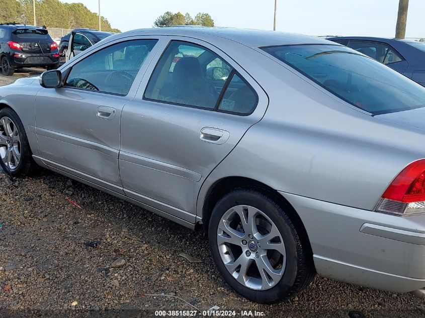 2009 Volvo S60 2.5T/2.5T Special Edition VIN: YV1RS592892725585 Lot: 38515827