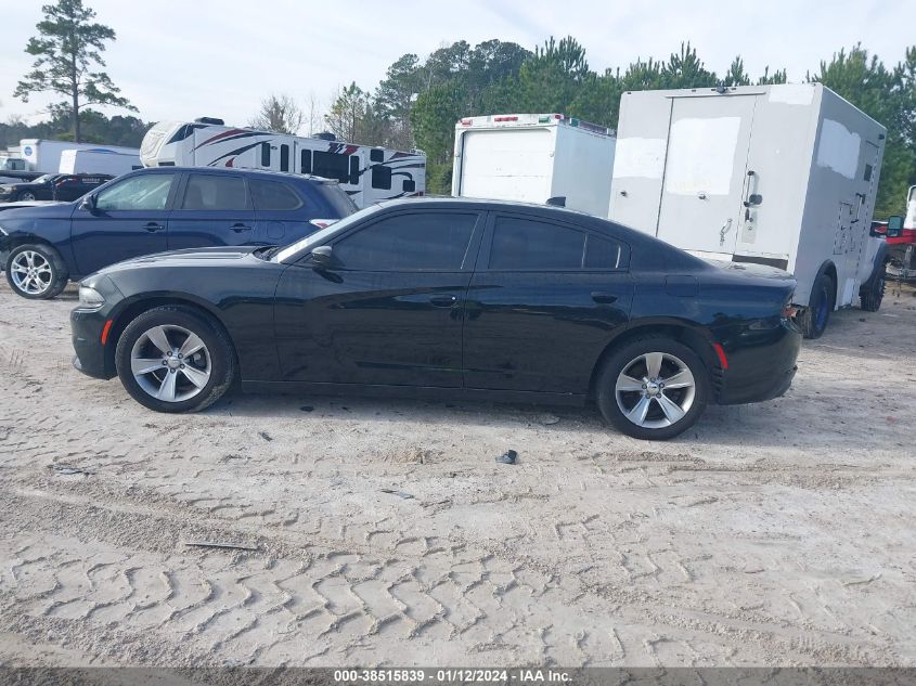 2016 Dodge Charger Sxt VIN: 2C3CDXHG1GH323656 Lot: 38515839