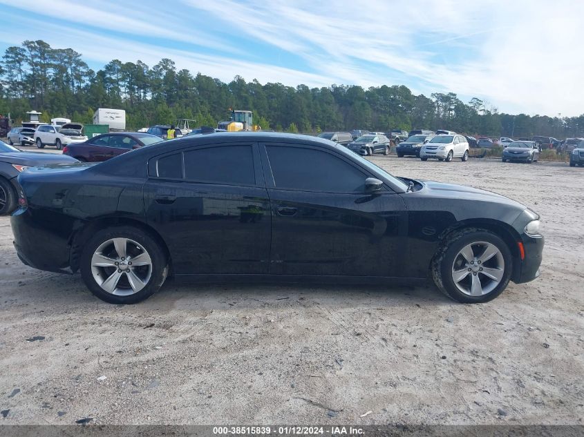 2016 Dodge Charger Sxt VIN: 2C3CDXHG1GH323656 Lot: 38515839