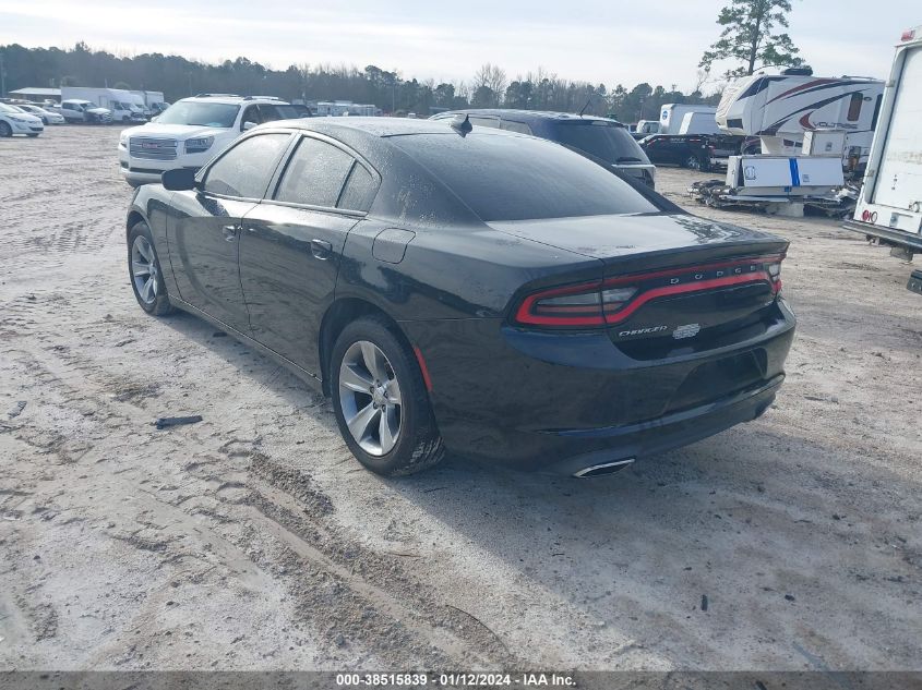 2016 Dodge Charger Sxt VIN: 2C3CDXHG1GH323656 Lot: 38515839