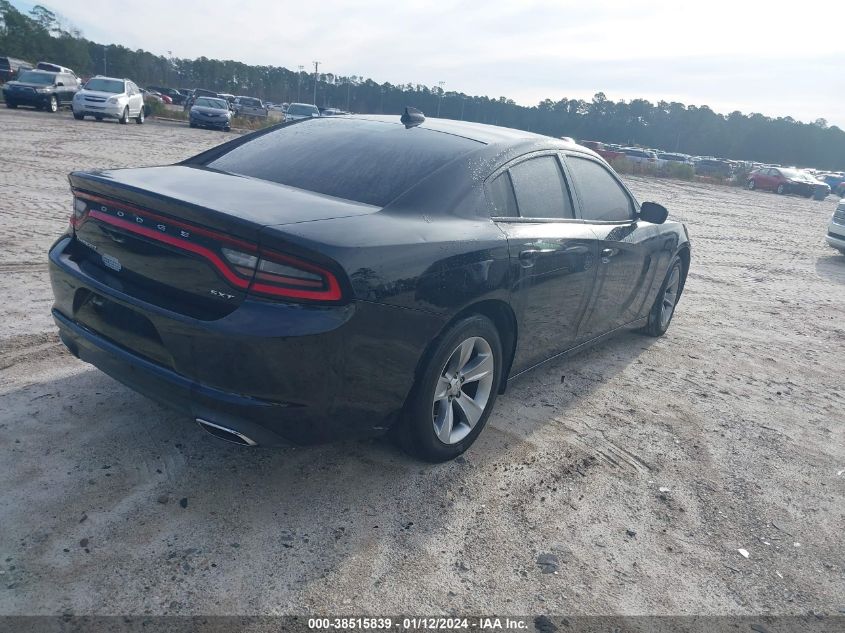 2016 Dodge Charger Sxt VIN: 2C3CDXHG1GH323656 Lot: 38515839