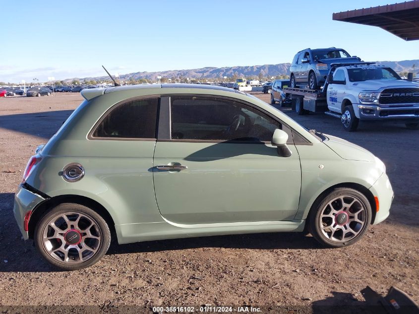 2012 Fiat 500 Sport VIN: 3C3CFFBR5CT233944 Lot: 38516102