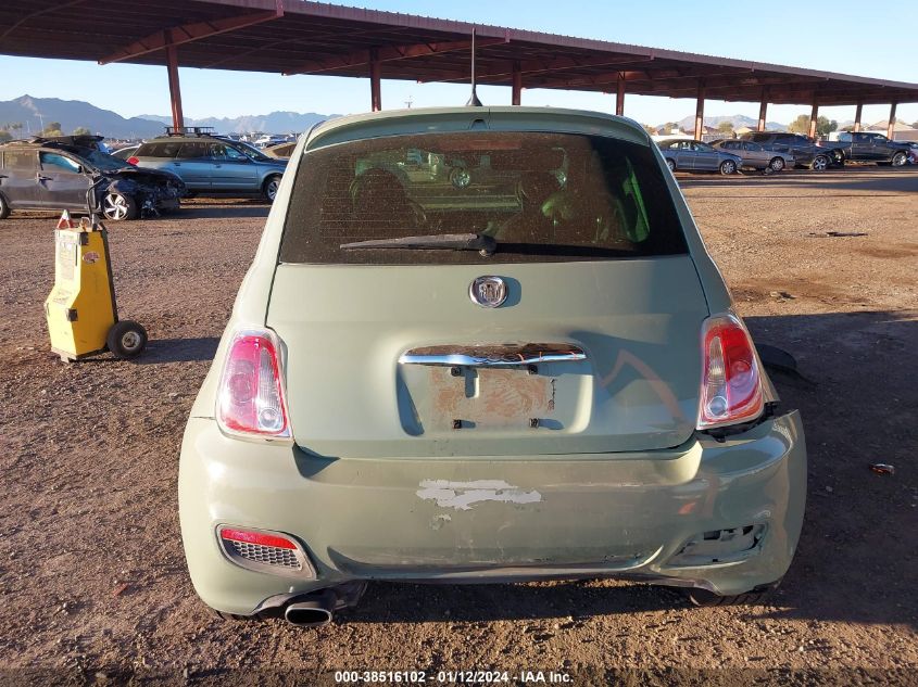 2012 Fiat 500 Sport VIN: 3C3CFFBR5CT233944 Lot: 38516102