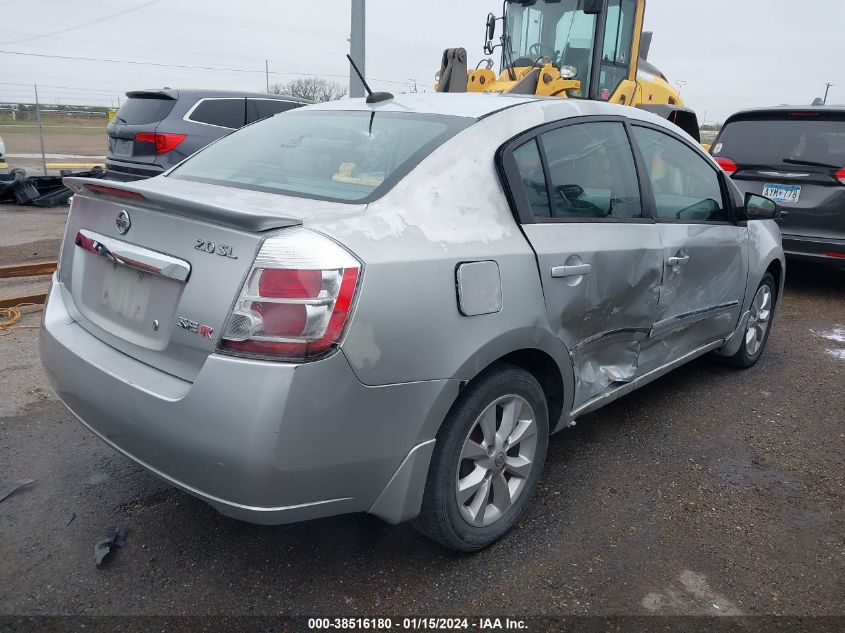 2011 Nissan Sentra 2.0Sl VIN: 3N1AB6AP9BL622022 Lot: 38516180