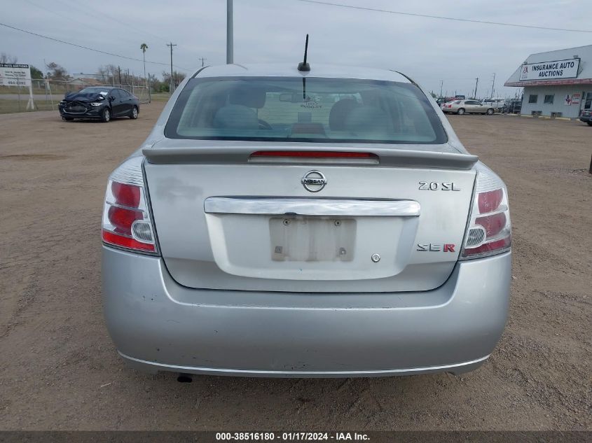 2011 Nissan Sentra 2.0Sl VIN: 3N1AB6AP9BL622022 Lot: 38516180