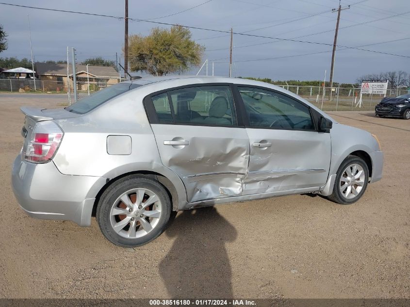 2011 Nissan Sentra 2.0Sl VIN: 3N1AB6AP9BL622022 Lot: 38516180