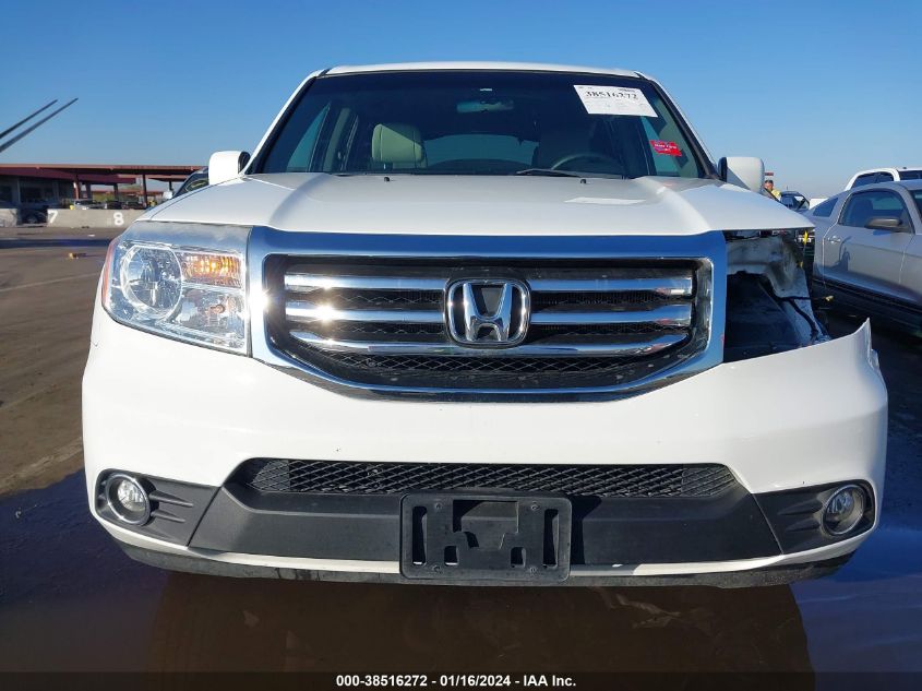 2013 Honda Pilot Ex VIN: 5FNYF4H40DB017162 Lot: 38516272