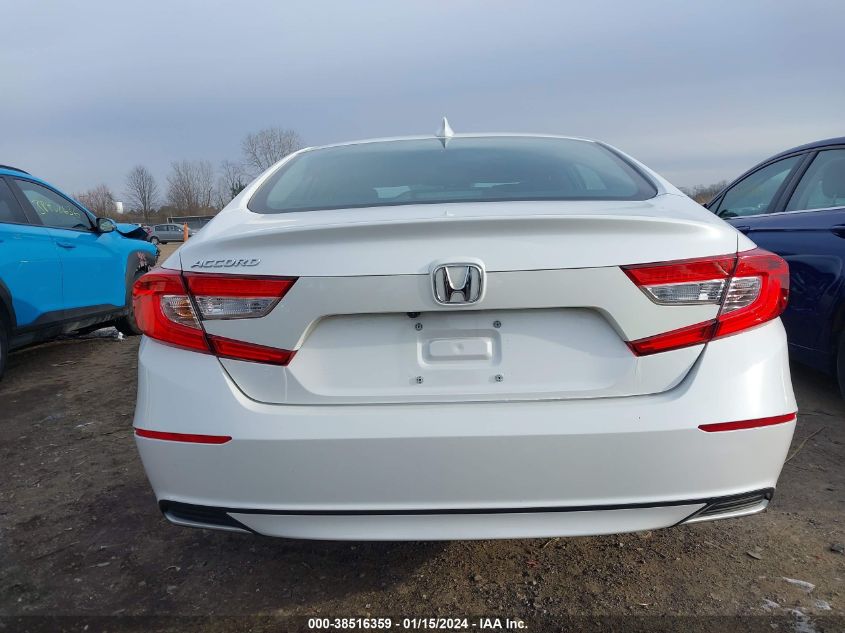 2018 Honda Accord Lx VIN: 1HGCV1F13JA087989 Lot: 38516359