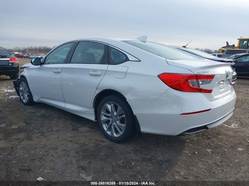 2018 Honda Accord Lx VIN: 1HGCV1F13JA087989 Lot: 38516359