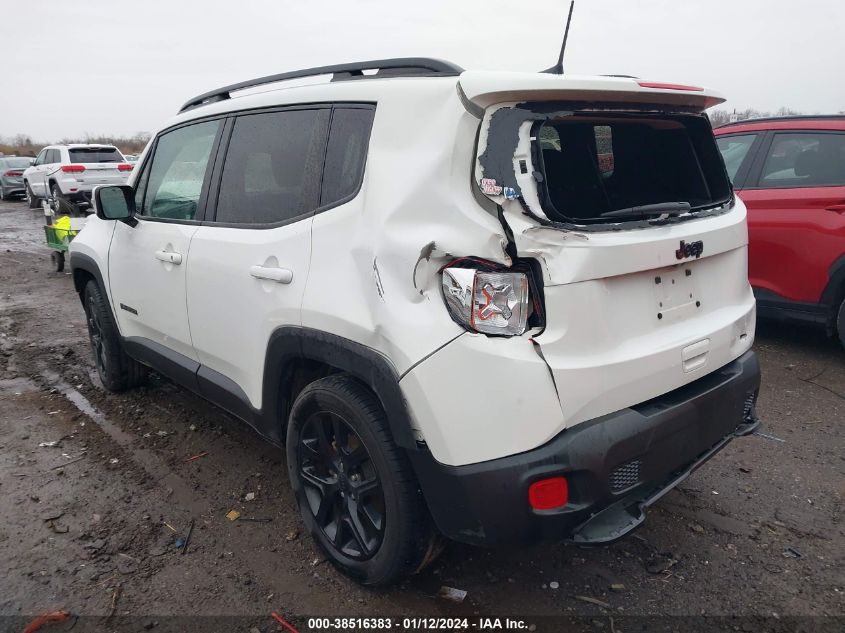 2019 Jeep Renegade Altitude Fwd VIN: ZACNJABB3KPK03255 Lot: 38516383