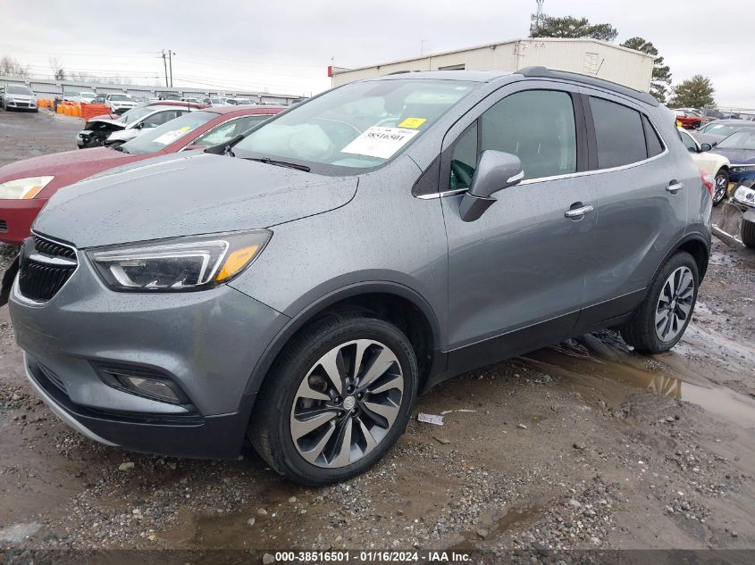 2019 Buick Encore Awd Essence VIN: KL4CJGSM4KB901926 Lot: 38516501