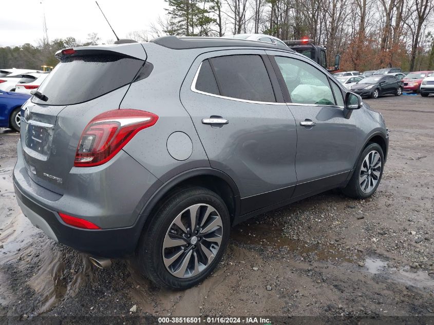 2019 Buick Encore Awd Essence VIN: KL4CJGSM4KB901926 Lot: 38516501