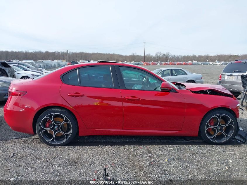 2021 Alfa Romeo Giulia Ti Sport Awd VIN: ZARFANBN8M7640988 Lot: 38516542