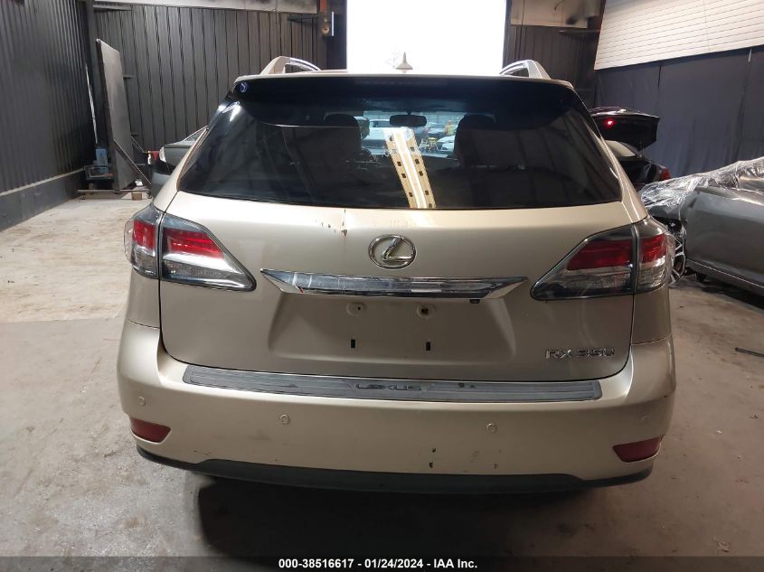 2013 Lexus Rx 350 VIN: 2T2BK1BA4DC159819 Lot: 38516617