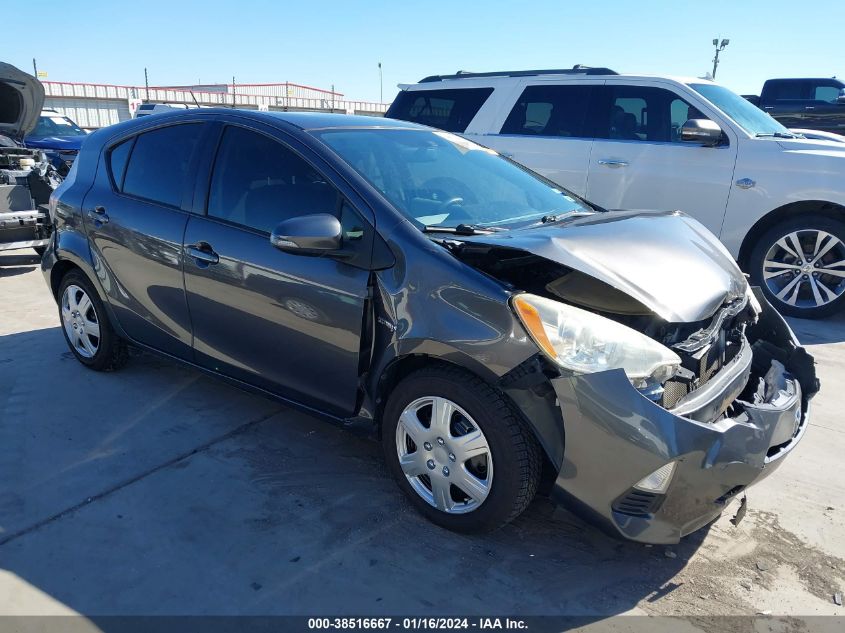 2012 Toyota Prius C Two VIN: JTDKDTB3XC1006957 Lot: 38516667