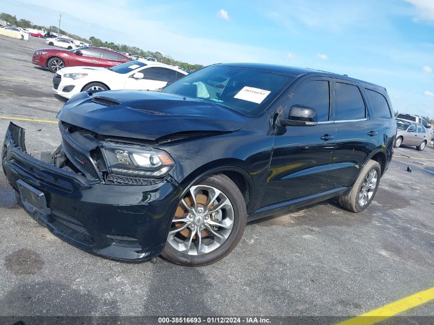 2019 Dodge Durango R/T Rwd VIN: 1C4SDHCT0KC811803 Lot: 38516693