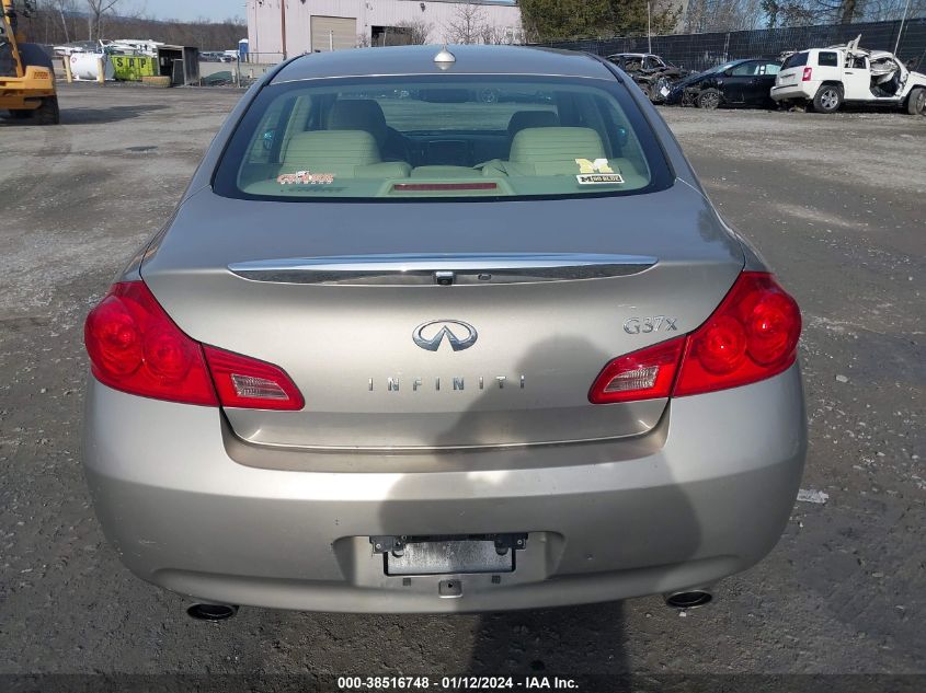 2009 Infiniti G37X VIN: JNKCV61F59M362995 Lot: 38516748