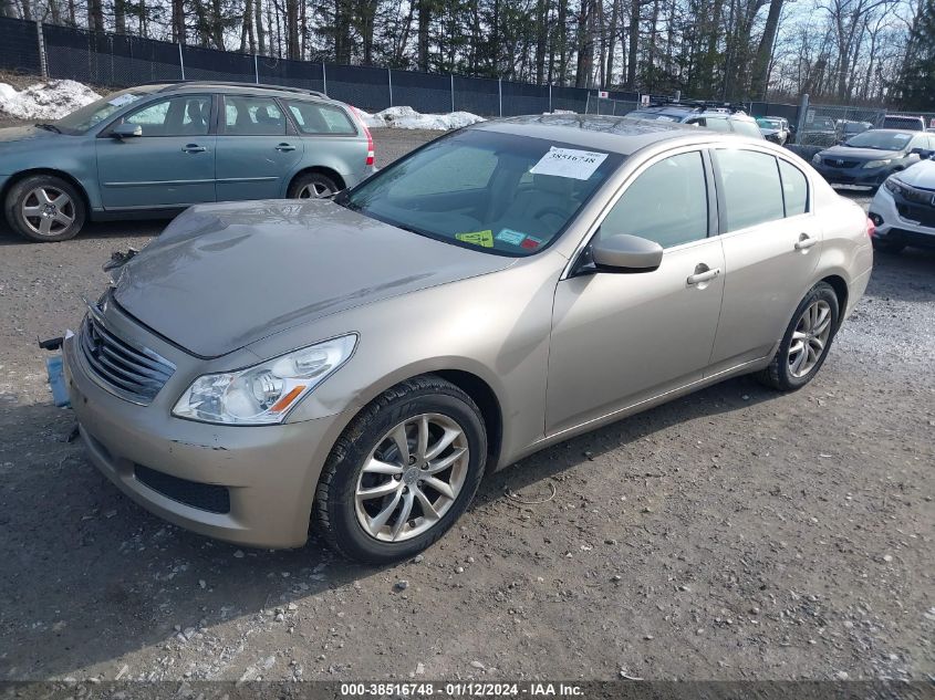 2009 Infiniti G37X VIN: JNKCV61F59M362995 Lot: 38516748