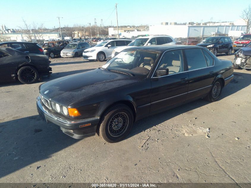 1993 BMW 740 Il Automatic VIN: WBAGD8323PDE86188 Lot: 38516820