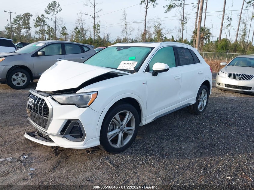 2020 Audi Q3 Premium 45 Tfsi S Line Quattro Tiptronic VIN: WA1DECF38L1125097 Lot: 38516846
