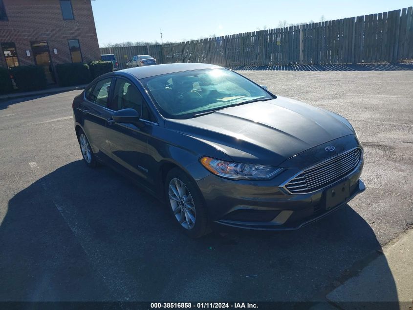 3FA6P0UUXHR120294 2017 Ford Fusion Hybrid S