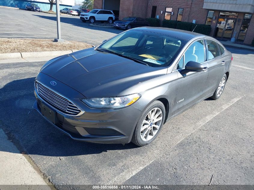 3FA6P0UUXHR120294 2017 Ford Fusion Hybrid S