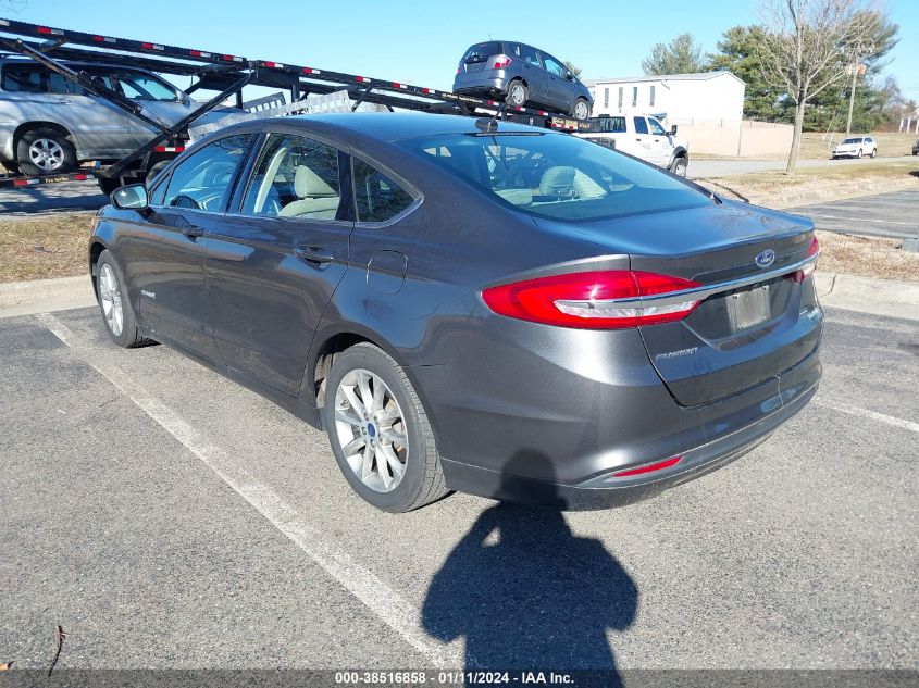 3FA6P0UUXHR120294 2017 Ford Fusion Hybrid S