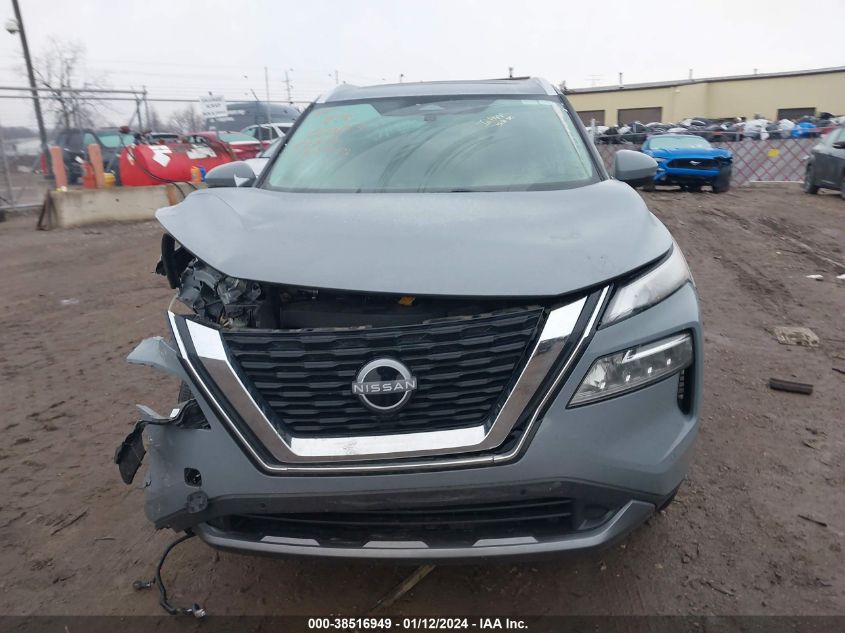 2023 Nissan Rogue Sl Intelligent Awd VIN: 5N1BT3CB4PC801095 Lot: 38516949